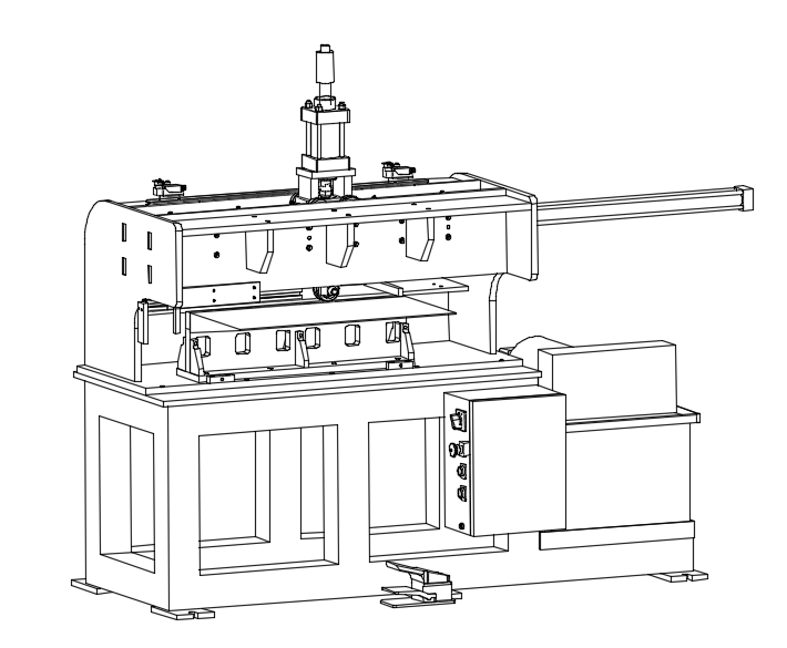 Material Splicing and Sewing Machine